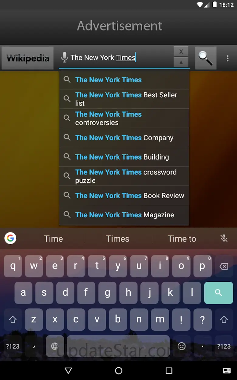 Quick Search Widget (with ads) 6.0