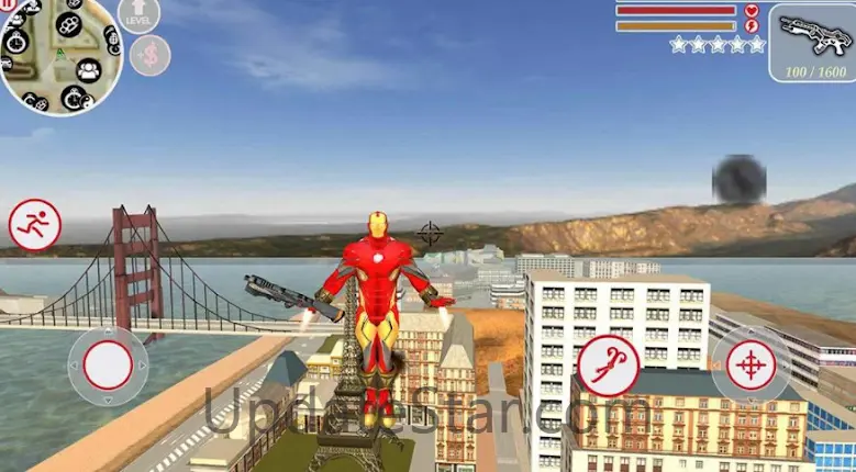 Iron Rope Hero War - Superhero 1.0