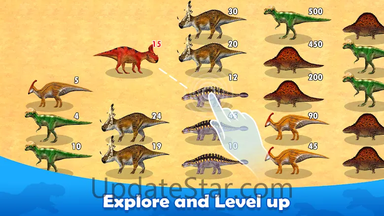 Dino Evolution: Dinosaur Merge 0.9