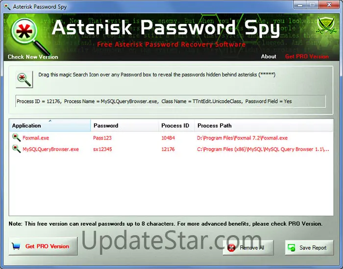 Asterisk Password Spy 12.0