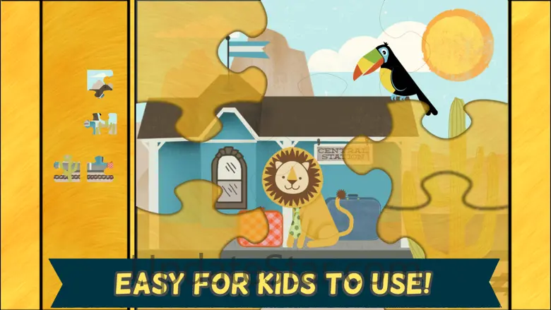 Train Games for Kids: Zoo Railroad Car Puzzles 1.10