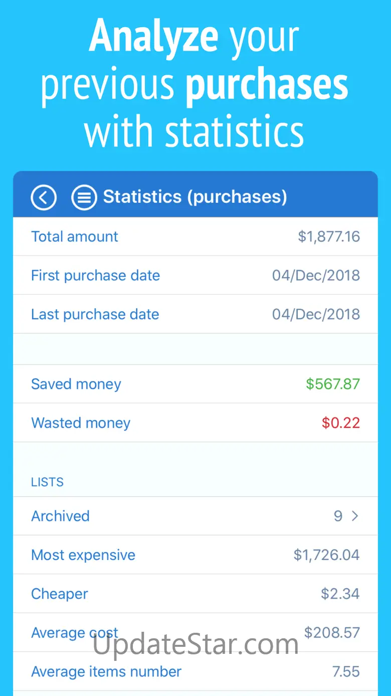 IntelliList - Shopping List 9.0.1