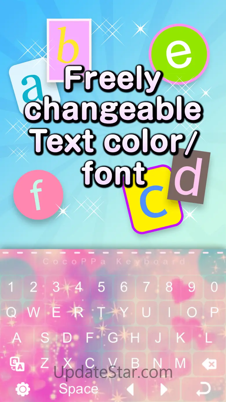 Customized skin+Emoji CocoPPa Keyboard 1.1.0