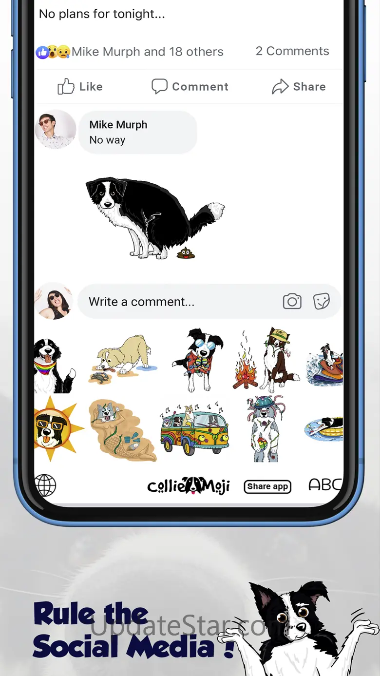 CollieMoji - Original Stickers 3.1