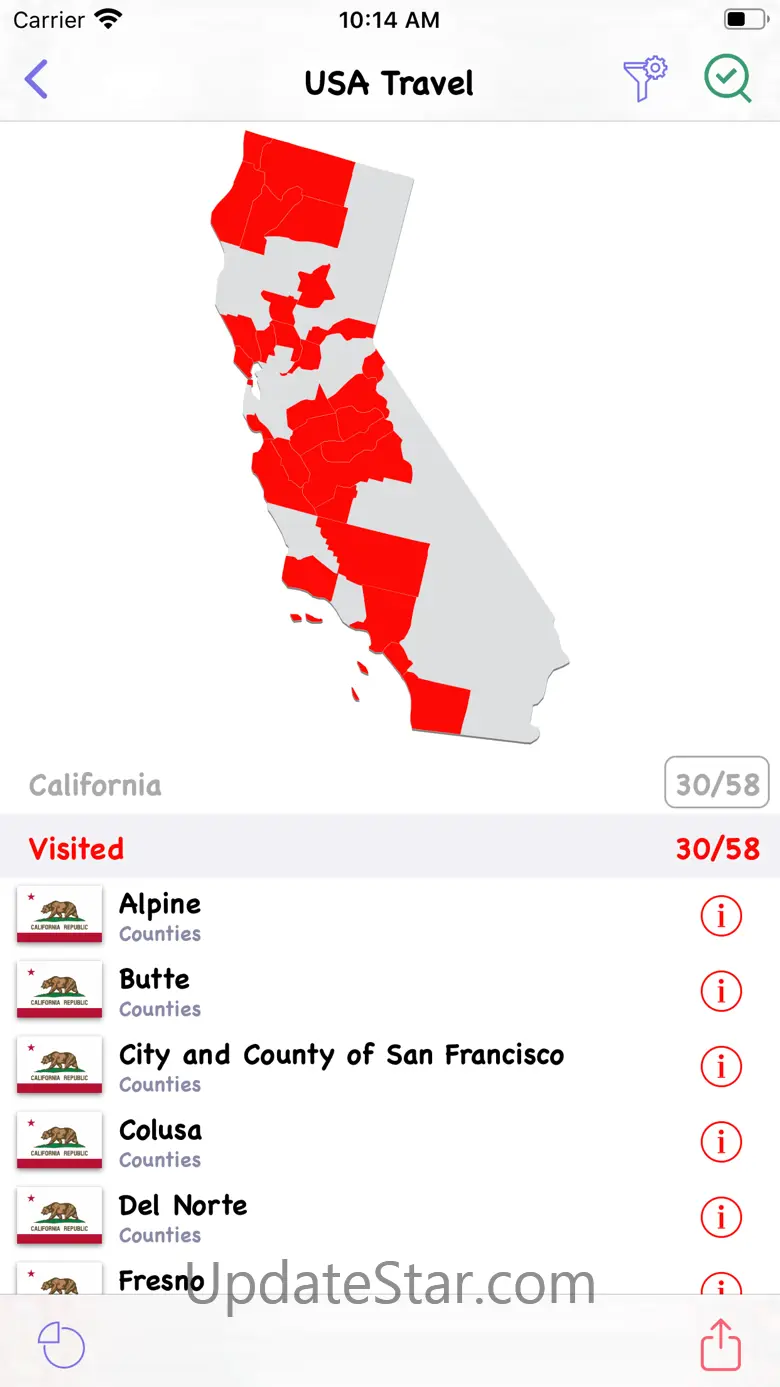 USA Travel: I've Been in US 1.6.0