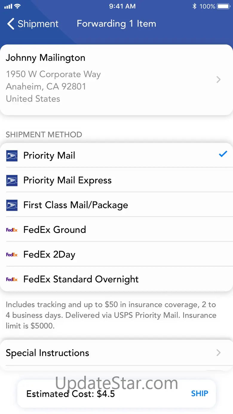 PostScan Mail 3.22