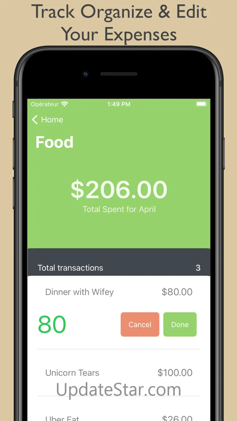 Budget App. 3.8