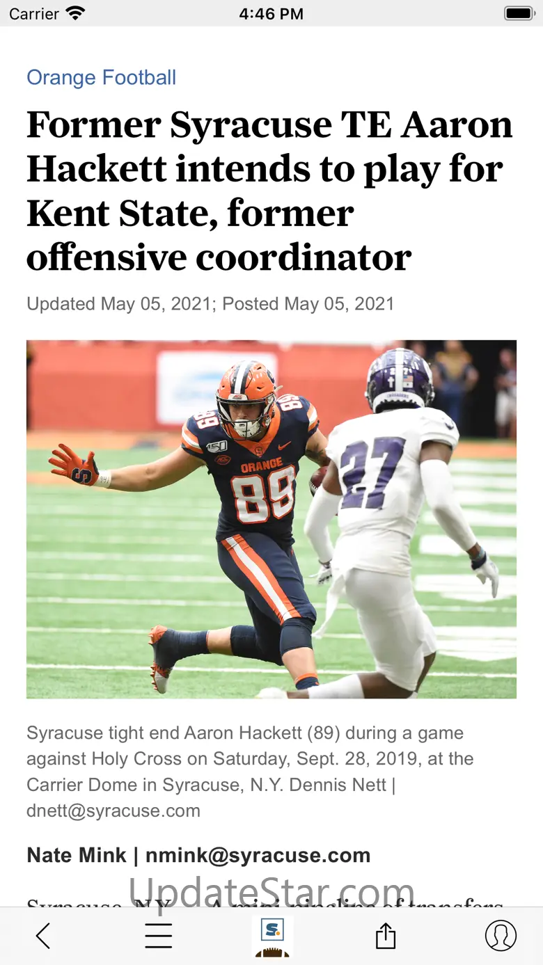 Orange Football News 4.4.13