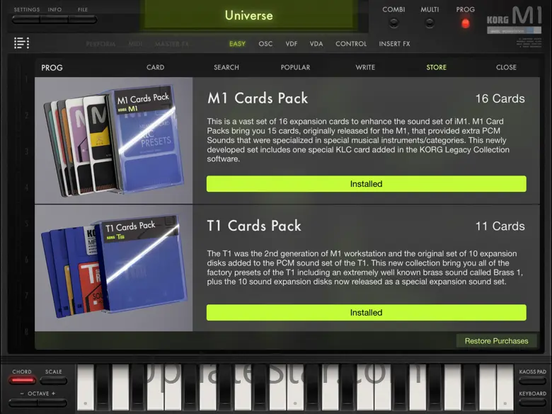 KORG iM1 1.2.0