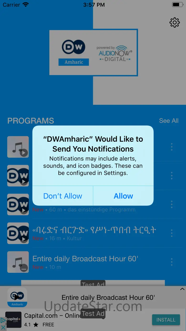 DW Amharic by AudioNow 4.7.9