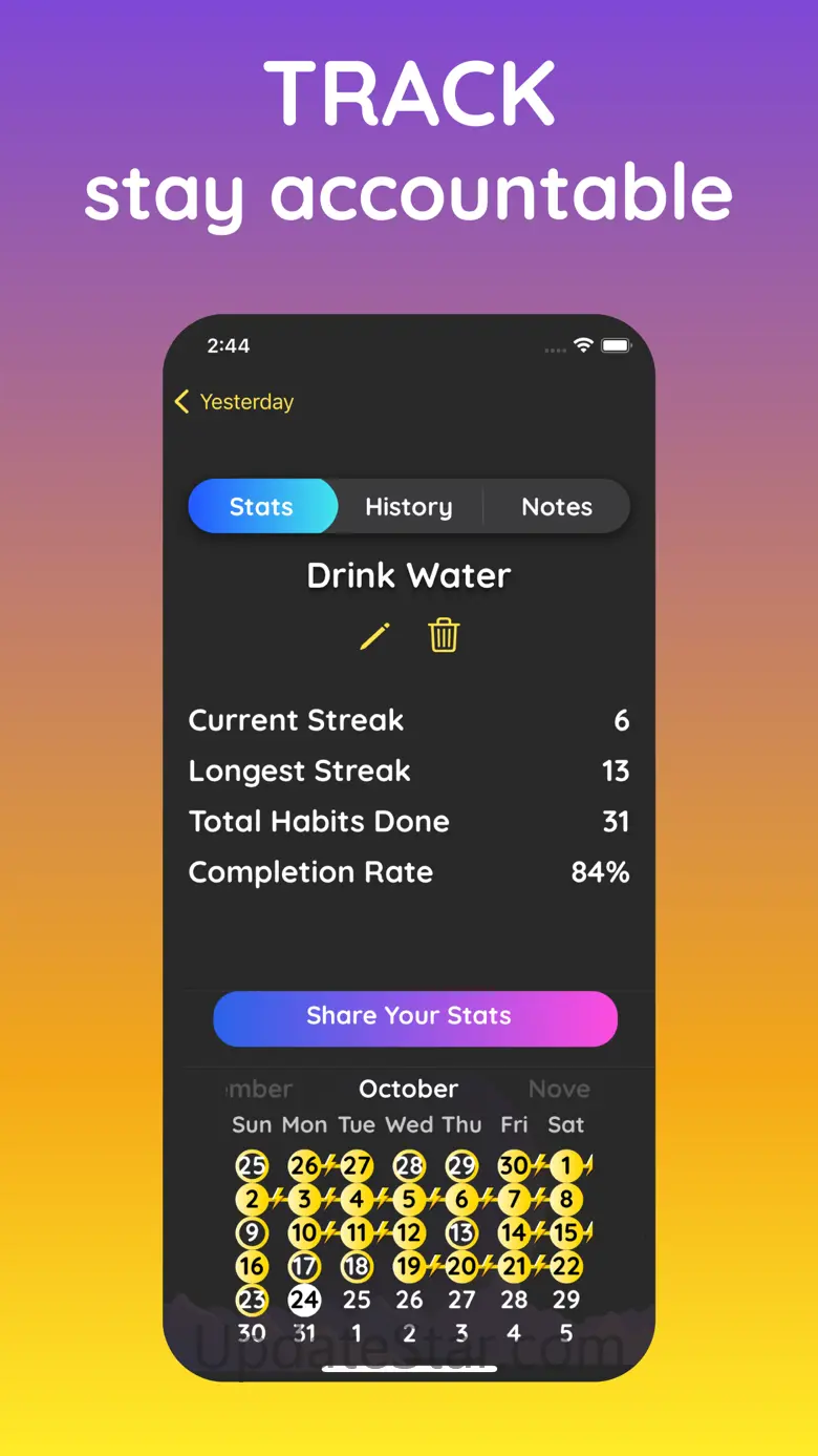 Streakster - Habit Tracker 2.0.8
