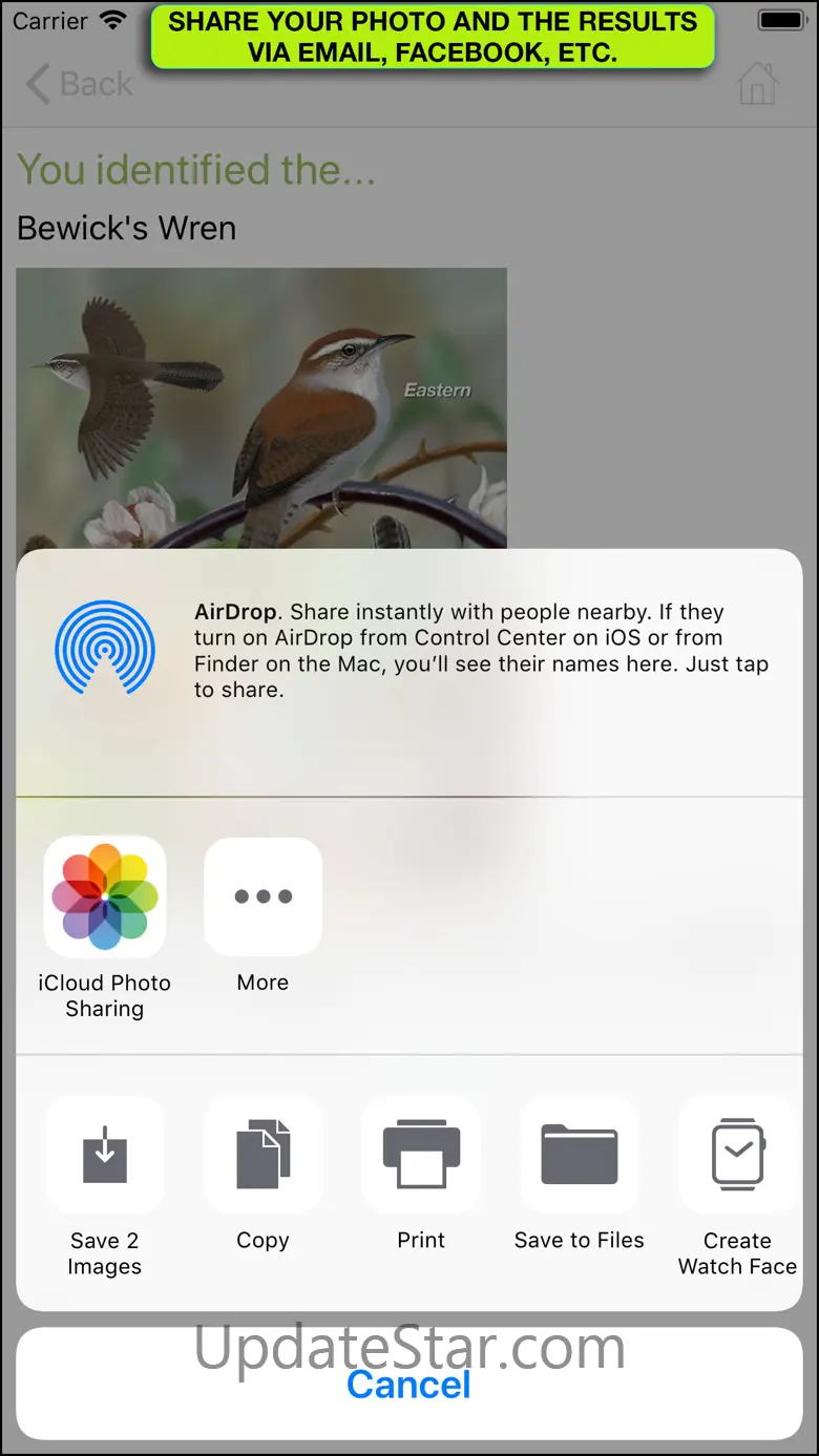iBird Photo Sleuth 1.12