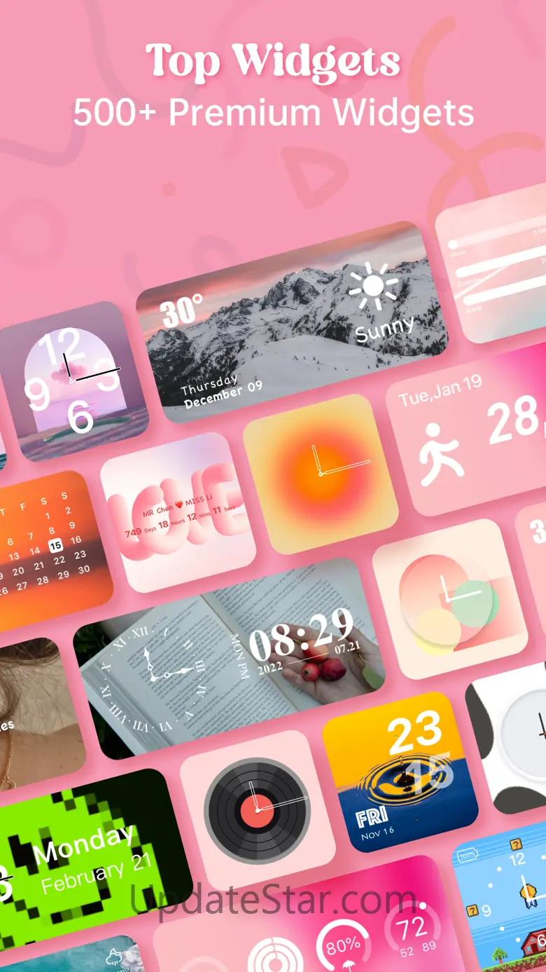 Fonts, Color Widget for iPhone V1.2.7