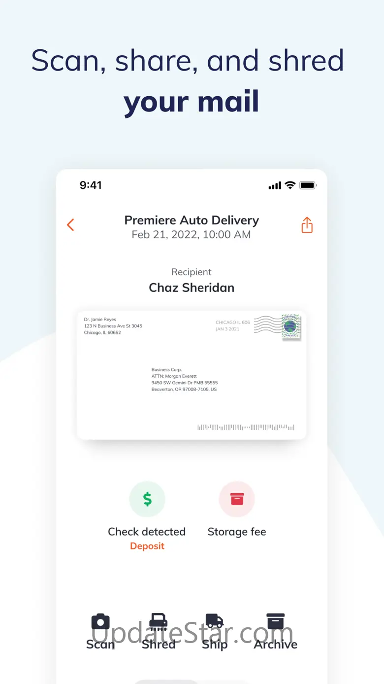 Earth Class Mail: Mailbox Scan 1.7.15
