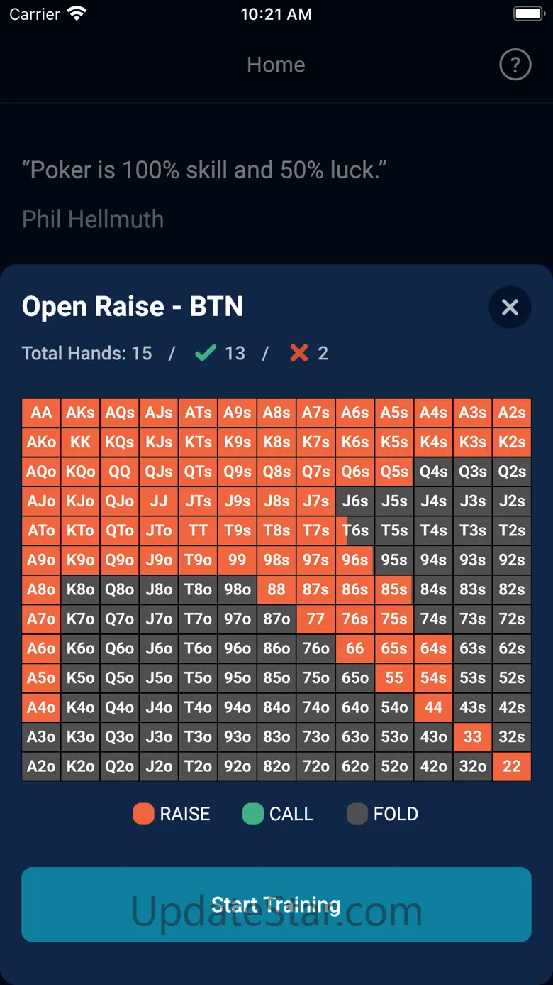 GTO Preflop - Texas Hold'em 1.3.0