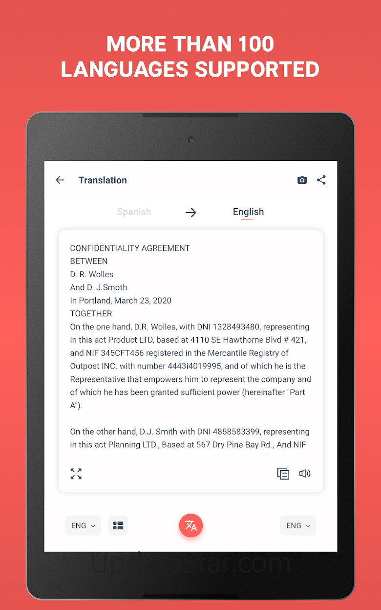 Scan & Translate: Photo camera 4.9.33