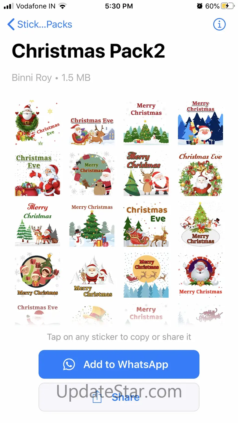 Christmas Stickers -WAStickers 1.4