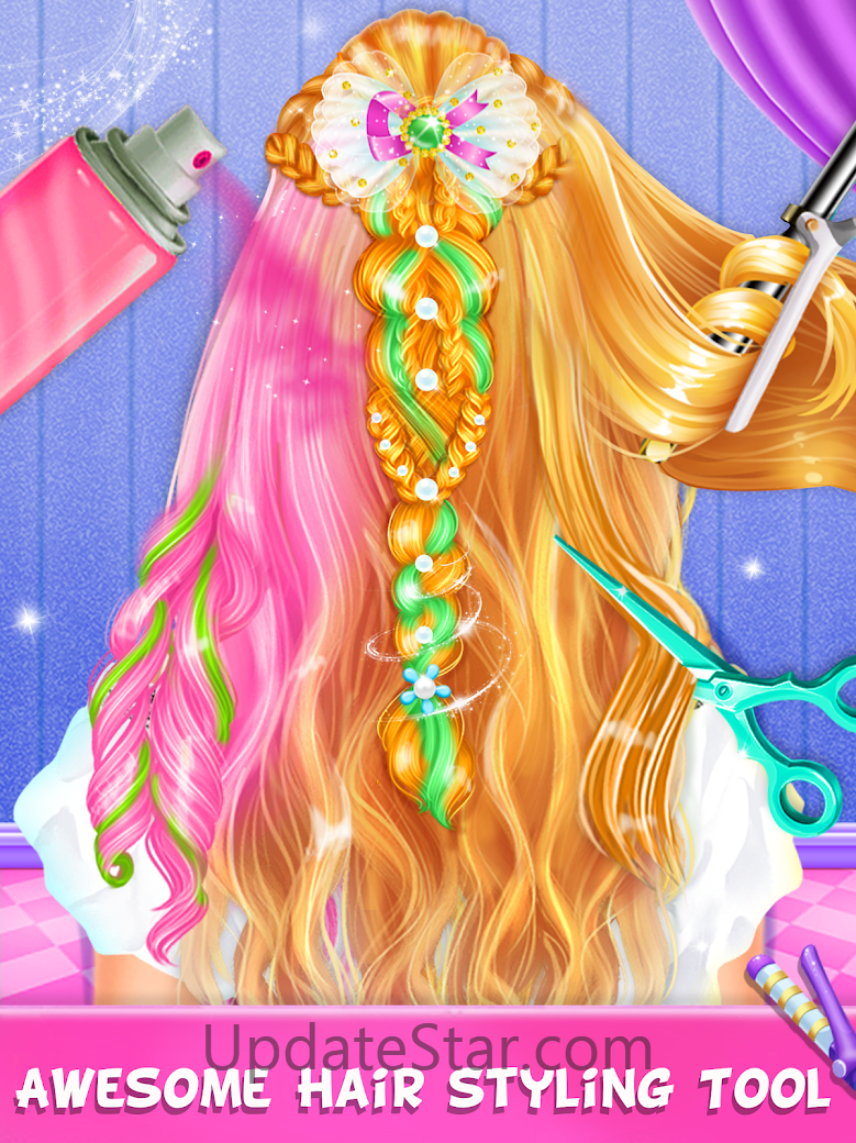 Braided Hair Salon Girls Games 0.4