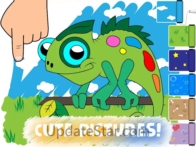Easy coloring pages for kids 1.69