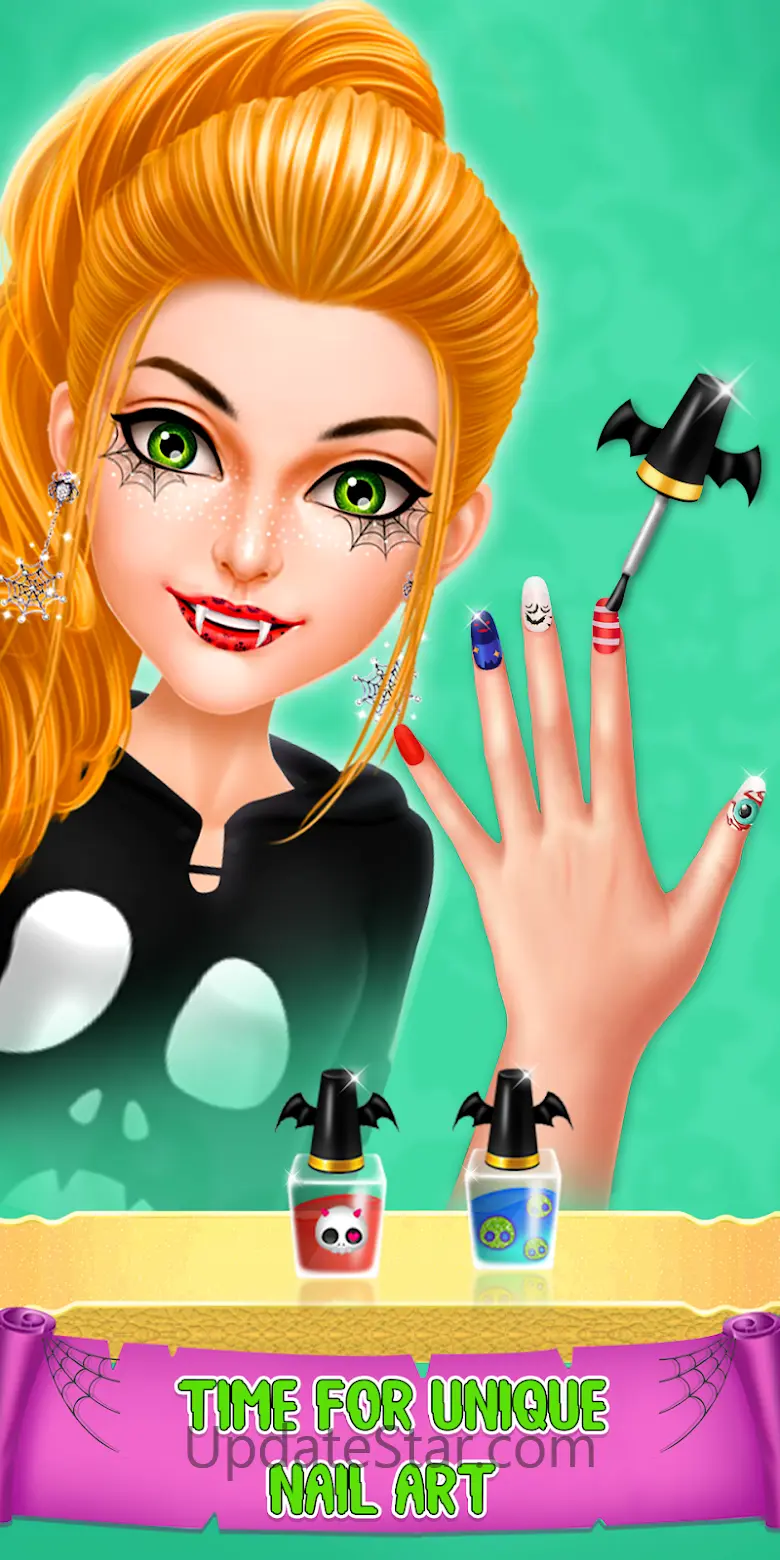 Halloween Makeover Salon Game 13.0