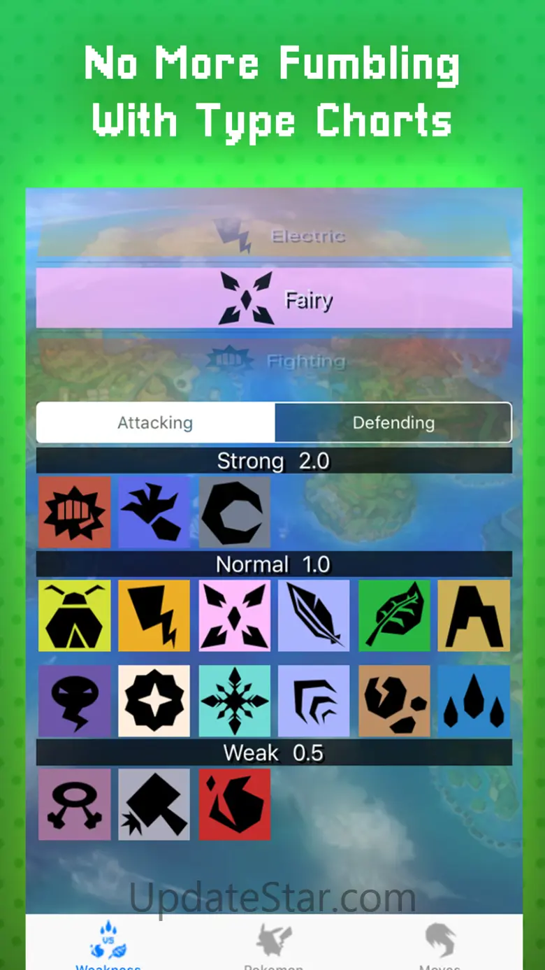 Poke Battle: Type Weakness App 3.3