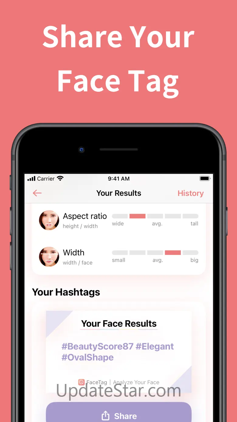 FaceTag - Face Ratio Analysis 2.5.0
