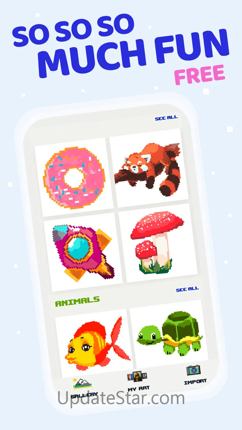 Pixel Land Color by Number art 1.9.12