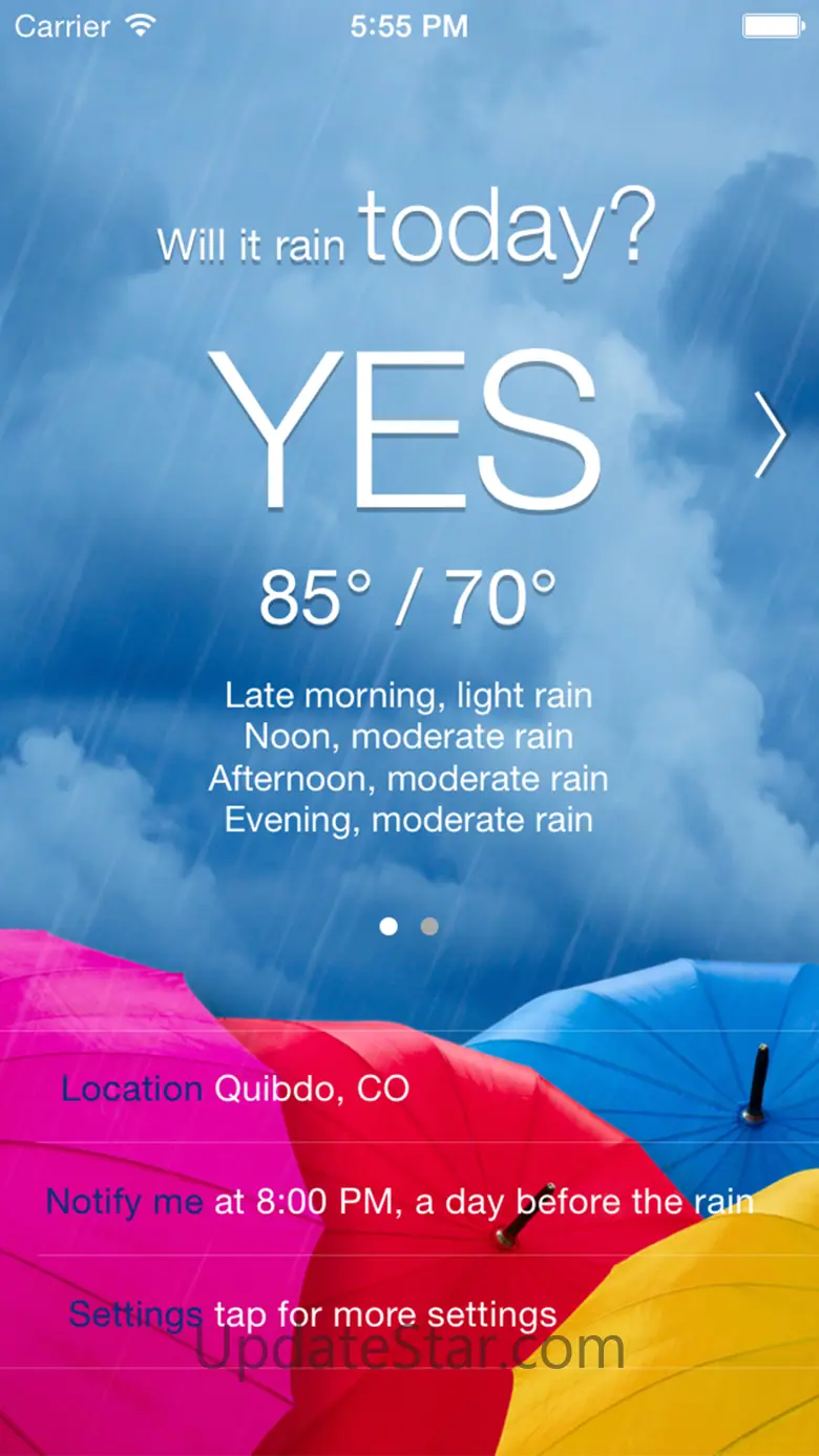 Will it Rain? - Notifications 1.2.9