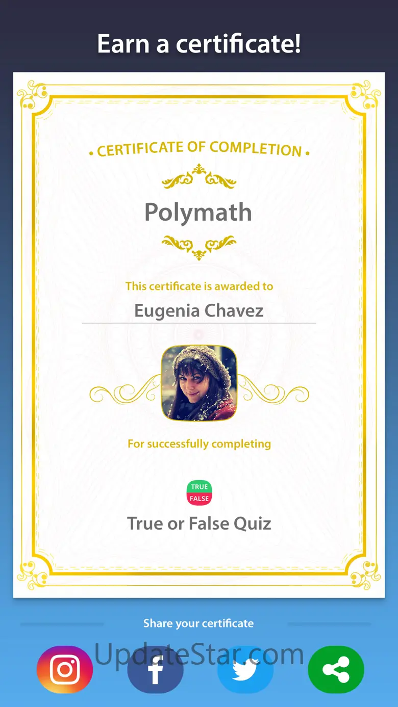 True or False:Trivia Questions 2.1.0
