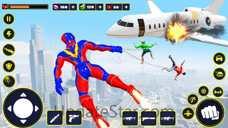 Spider Rope Hero: Superhero 116