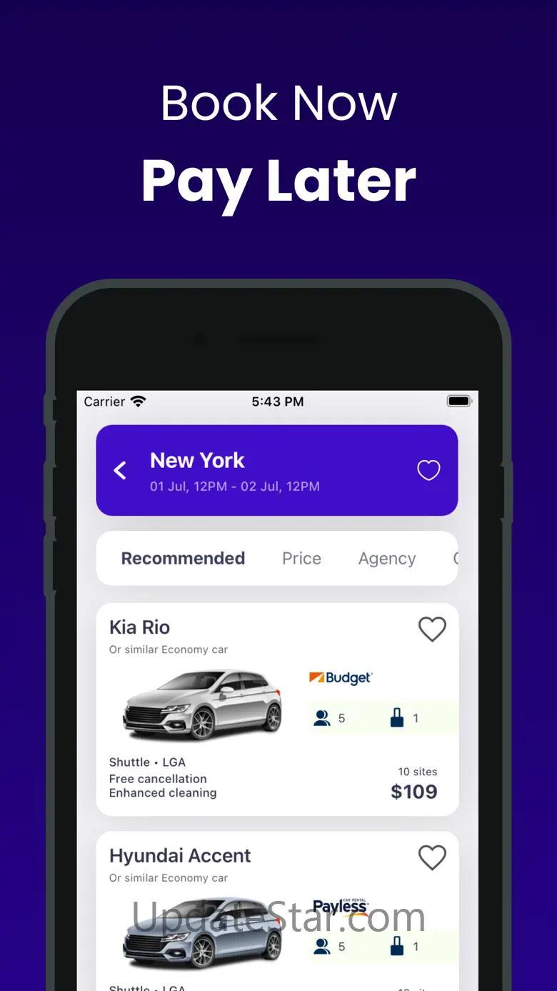 Cheap Car Rental・Cars Hire App 4.6