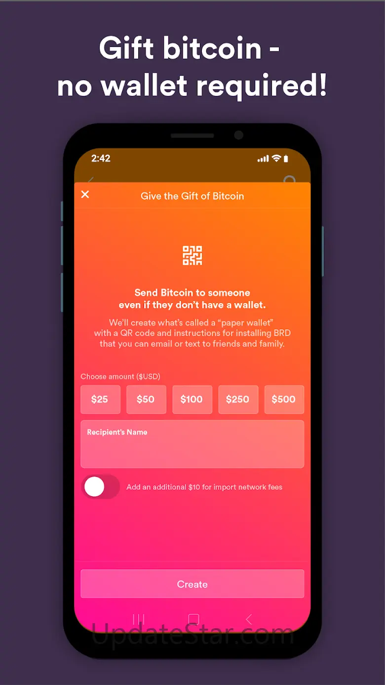 BRD Bitcoin Wallet Bitcoin BTC 4.18.0
