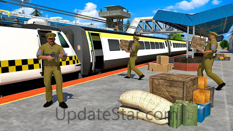 Indian Police Train Simulator 9.9