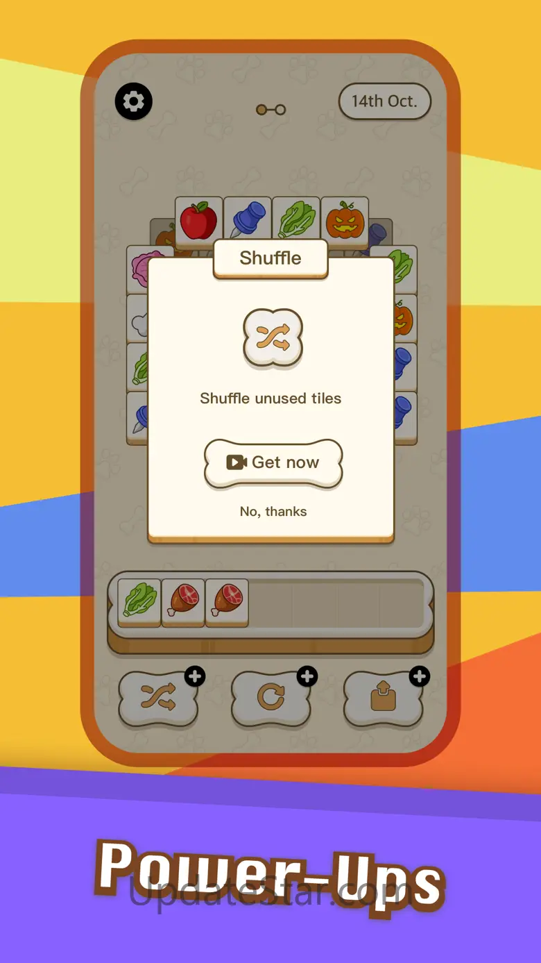 Doggo Go-match 3 tiles, puzzle 3.71