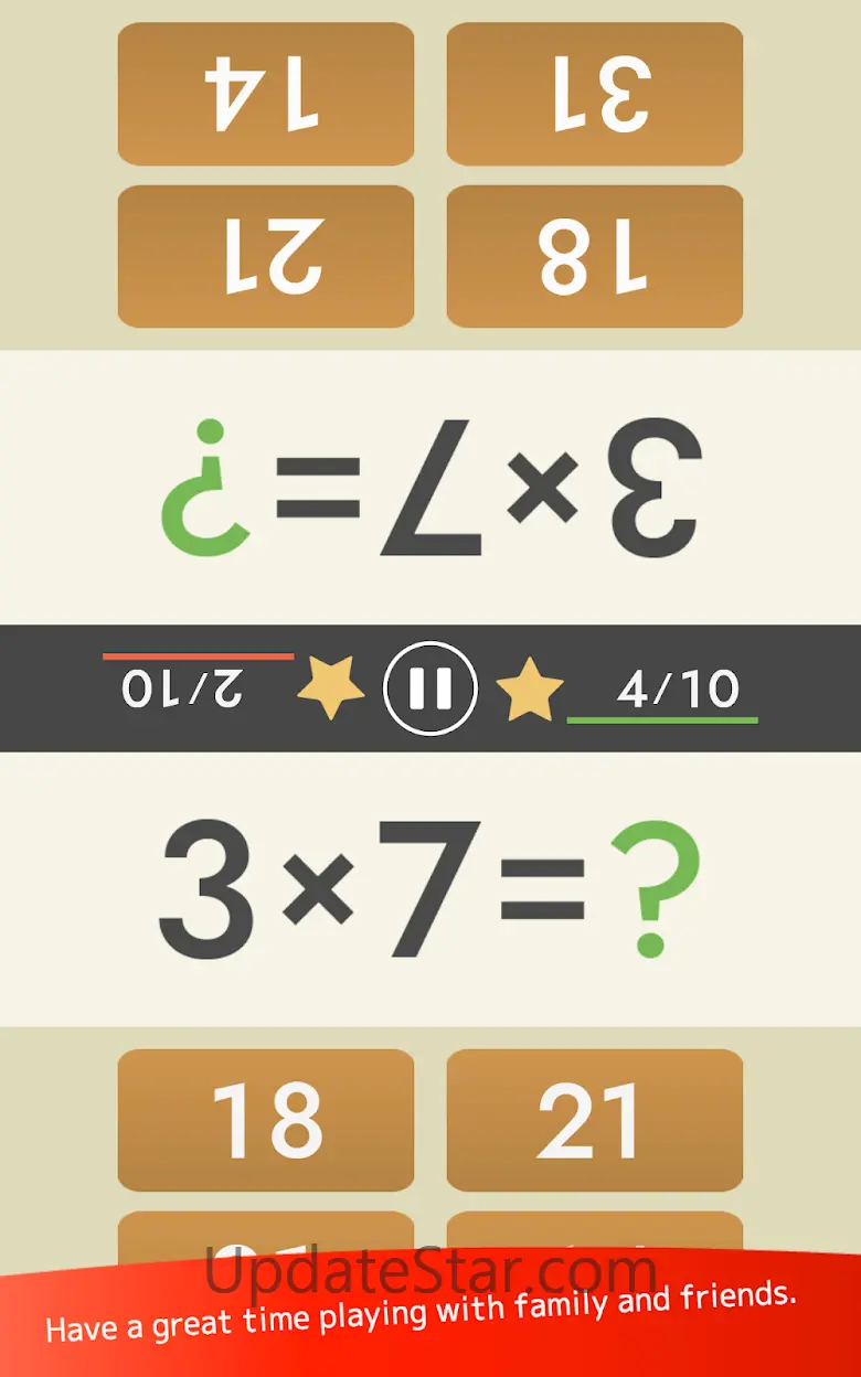 Mental arithmetic (Math) 3.1