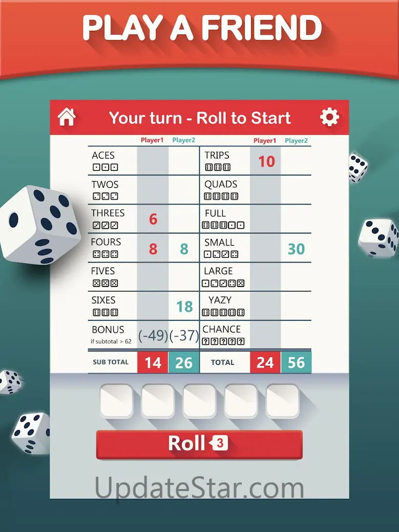 Yazy the yatzy dice game 1.4.2