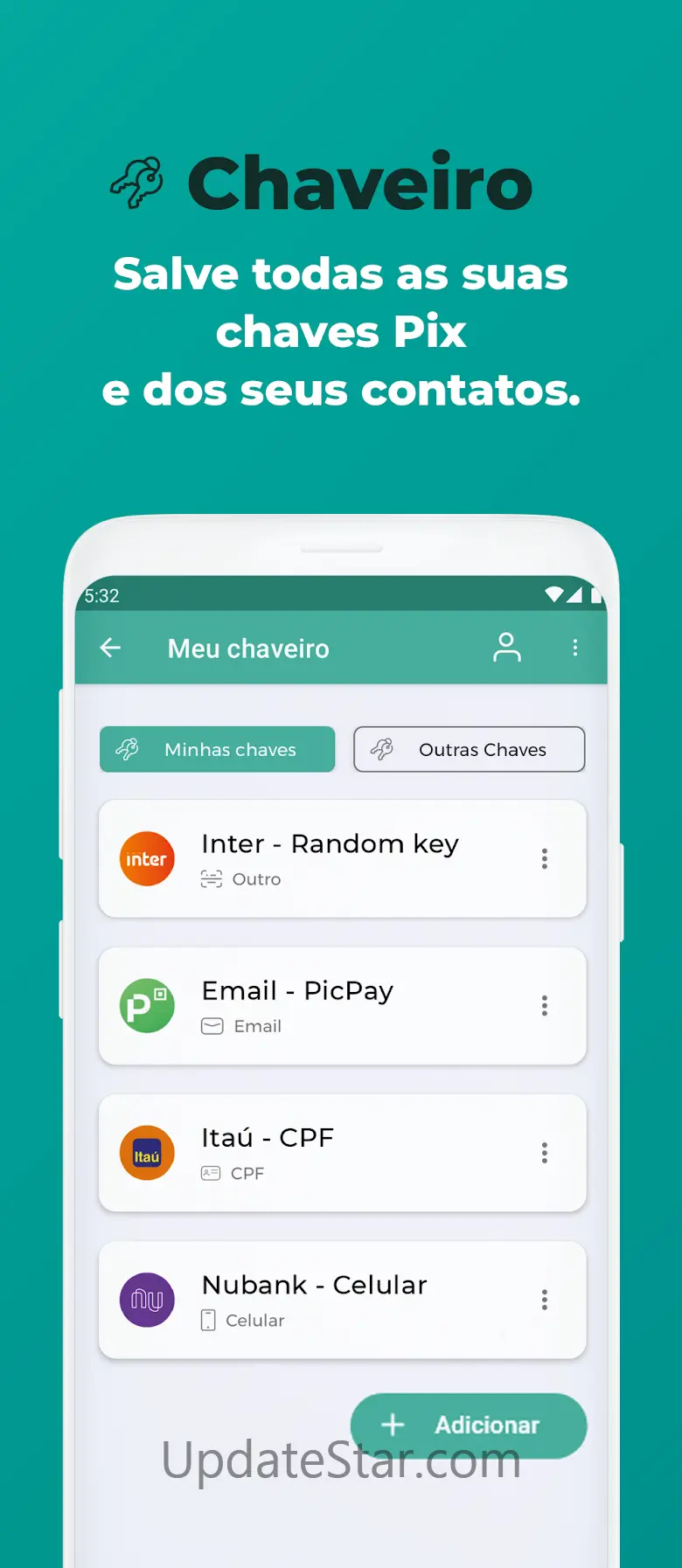 mPix: Pagamentos PIX e Chaves 3.0.9