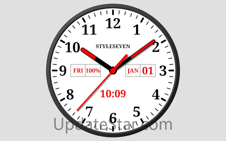 Analog Clock Widget Plus-7 5.8