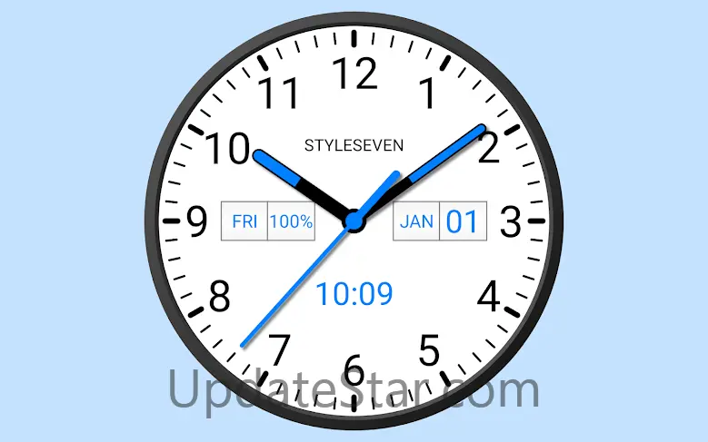 Analog Clock Widget Plus-7 5.8