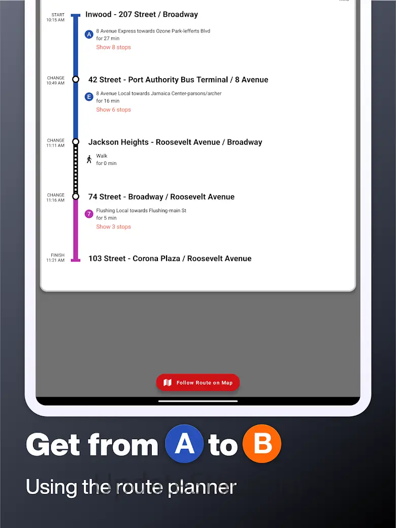 New York Subway – MTA Map NYC 5.4.3