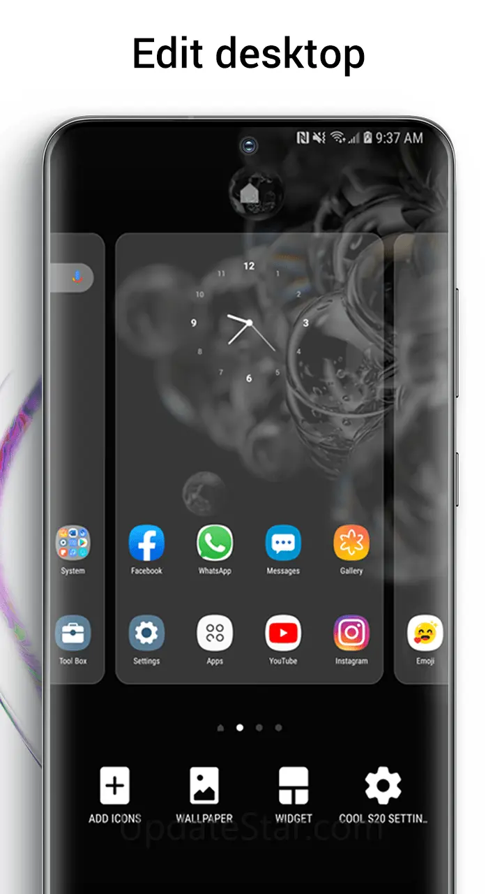 Cool S20 Launcher Galaxy OneUI 4.5