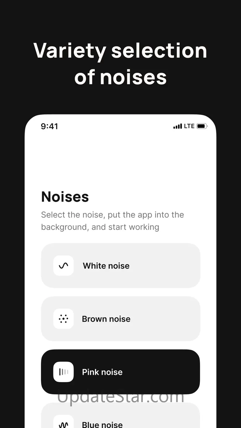 ADHD White Noise + Brown, Pink 1.1.0