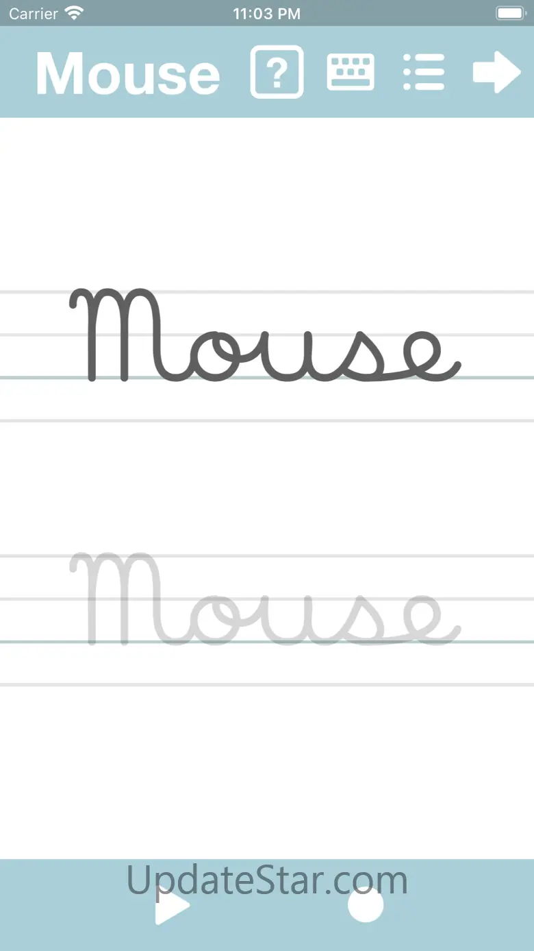 Cursive Writing App@ abCursive 4.1.3