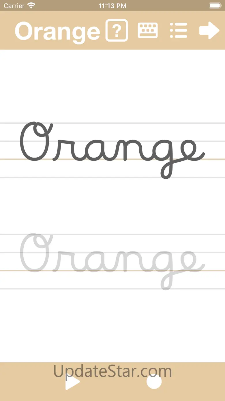 Cursive Writing App@ abCursive 4.1.3