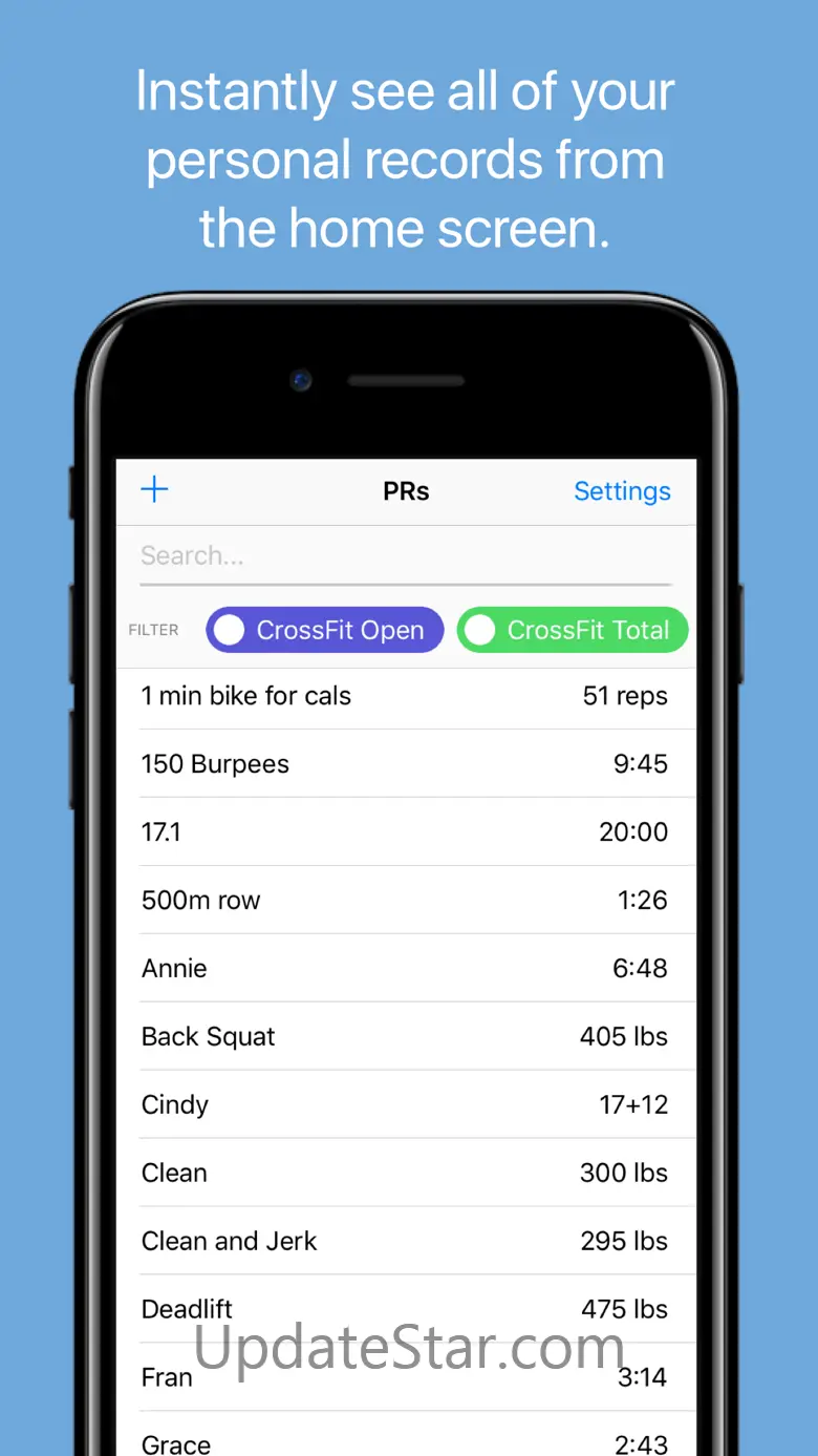 Personal Records 2.11