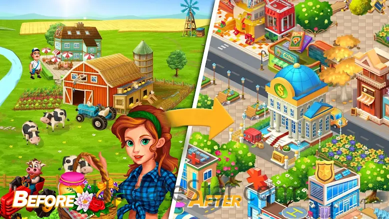Big Farmer Town: Offline Games 2.0.3