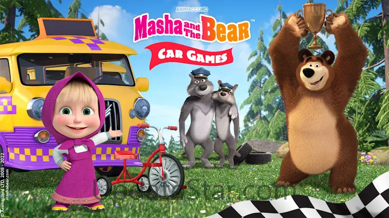 Masha and the Bear: Car Games 1.3.4