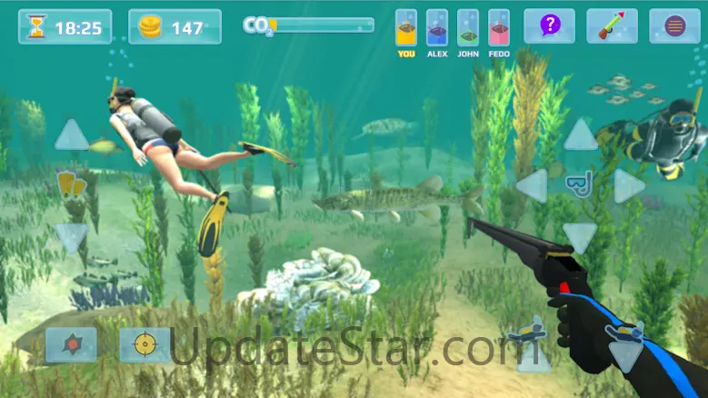 Hunter underwater spearfishing 2.78