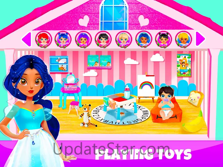 Princess Doll House Decoration 1.9