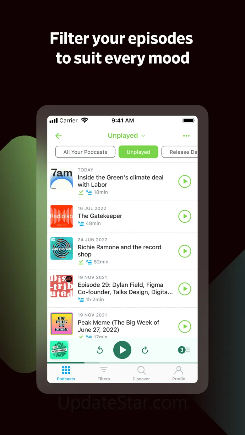 Pocket Casts: Podcast Player 7.62